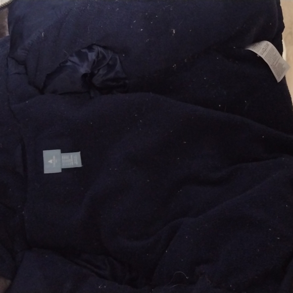 Navy/Grey Baby Gap Winter Coat 12-18 Months - Picture 3 of 3